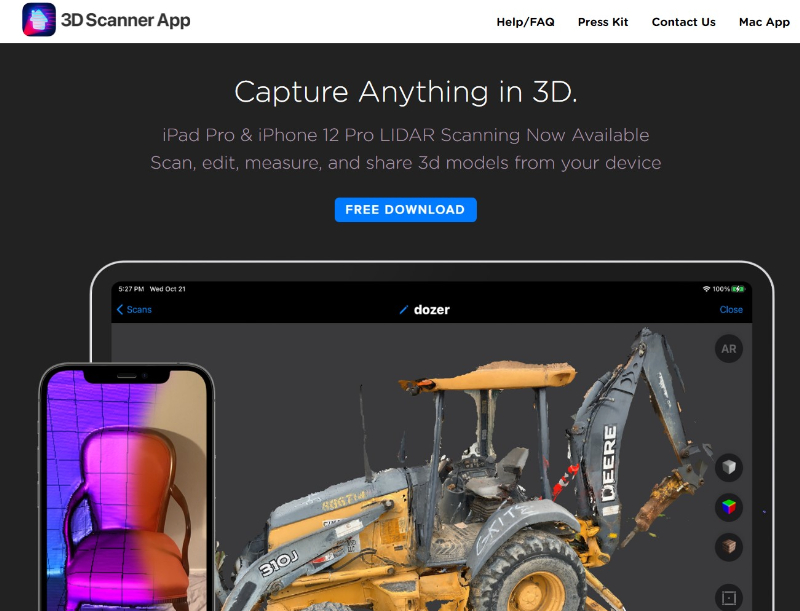 3D Scanner App