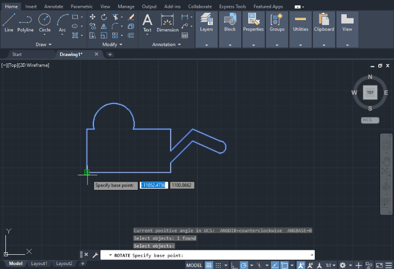 AutoCAD 2024 Help, To Rotate a 3D Object Around an Axis