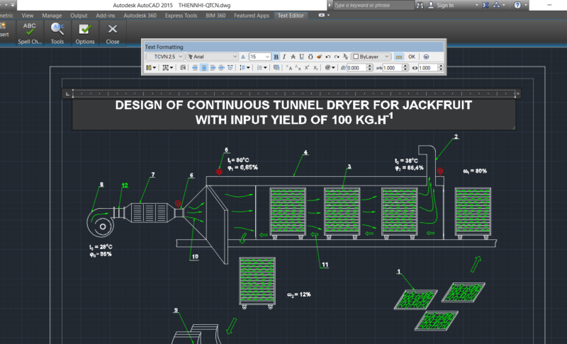 AutoCAD can alter text appearances in 2D drawings.