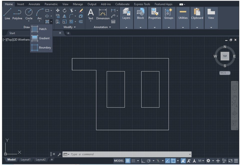 How to Use AutoCAD’s Hatch Tool
