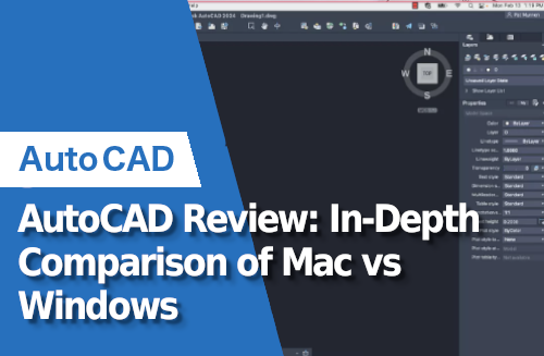 【2024】Overview of AutoCAD for Mac and comparison with Windows