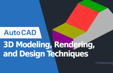 【2024】AutoCAD 3D: Modeling and Rendering steps