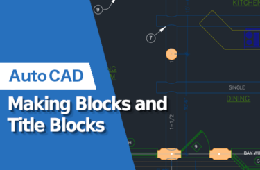 【2024】How to create blocks using AutoCAD
