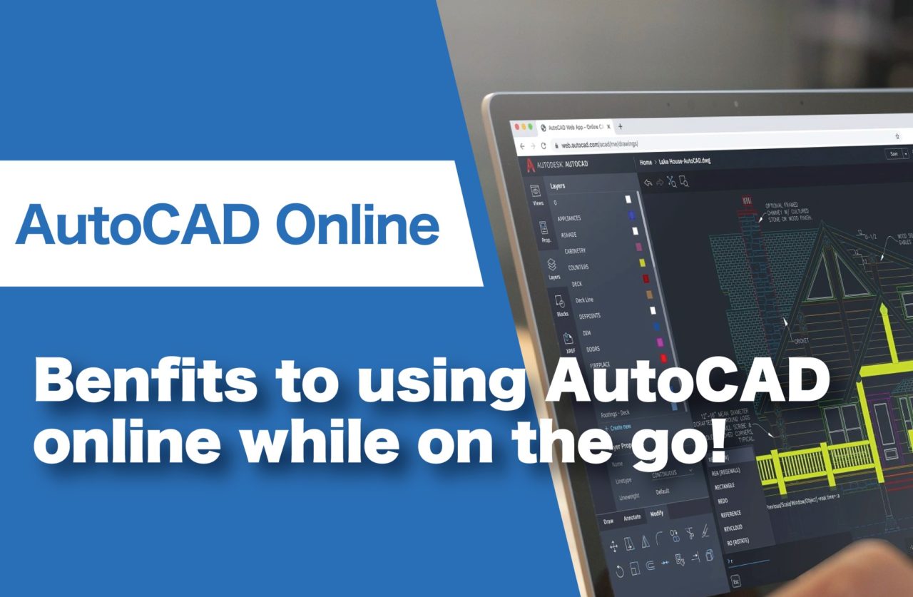 How to use AutoCAD online : Online benefits and features