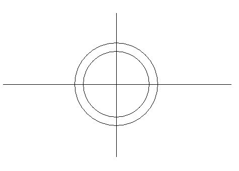 Jw_cadの使い方 2つ目の円を描く
