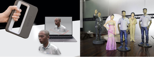 プロ並みの高精度3Dデータ化が可能な３Dスキャナー「SENCE pro+」が 