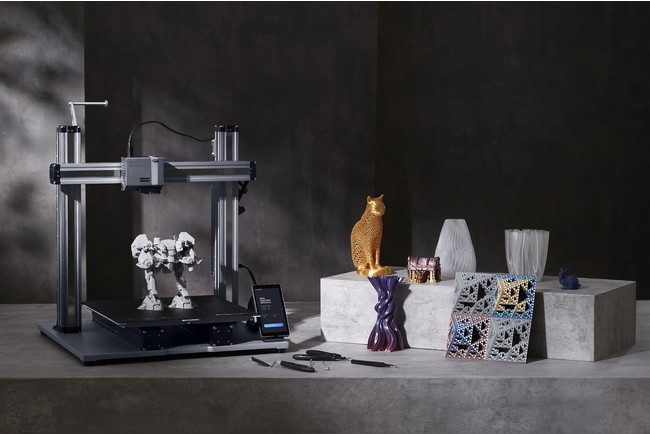 PLAやABS、PETGなど多様なフィラメントに対応