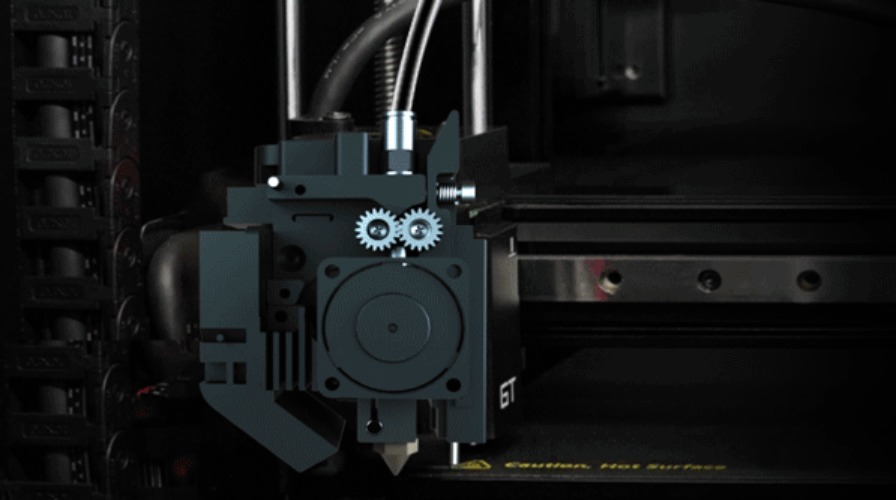 Raise3D E2CF-デュアルギアエクストルーダー