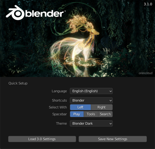 3DCGソフトのBlender