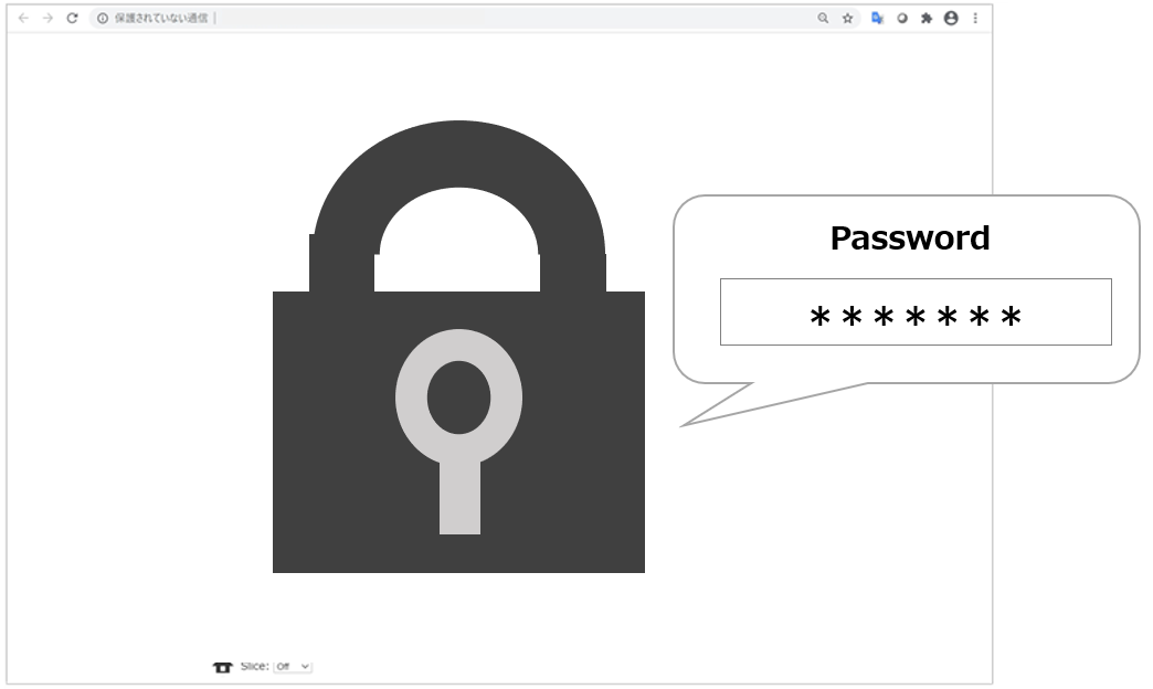 ファイルにパスワードを設定できるセキュリティ機能