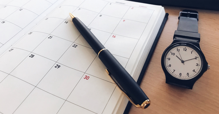 研修のスケジュール