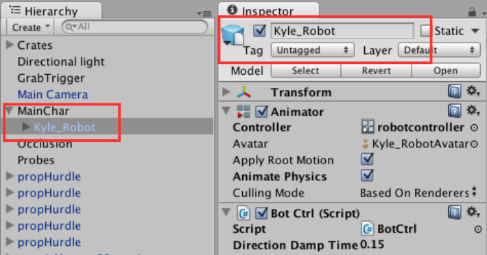 Unityアニメーション3