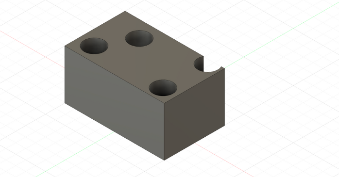 4つの穴を開けられる