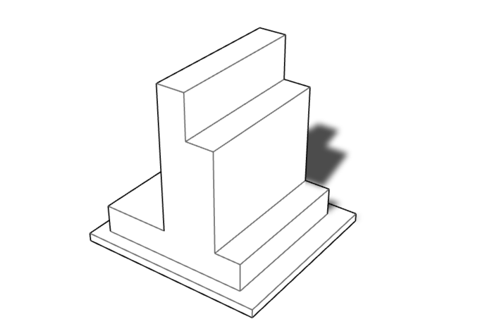 作成した逆T式橋台