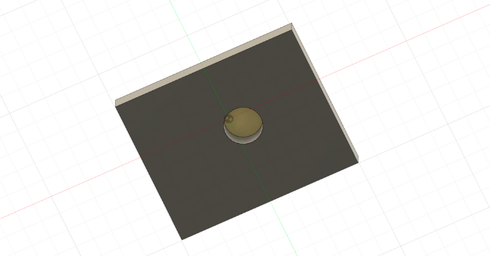 下から見た四角形