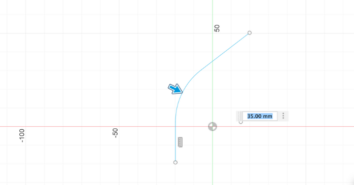 フィレットを使用