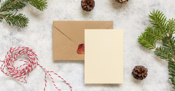 クリスマスカードを手作りする際に準備するもの