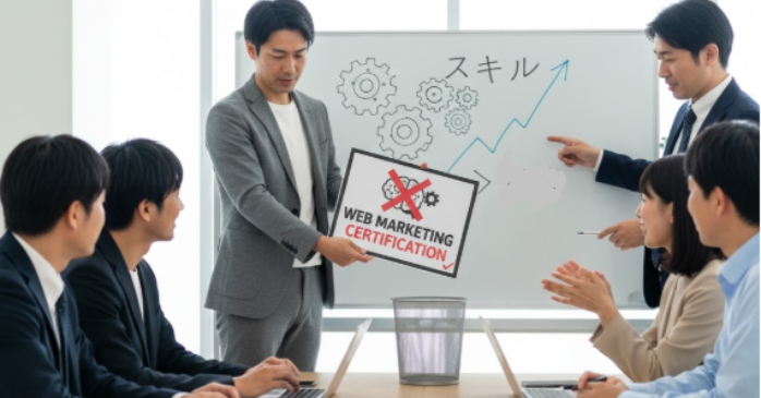 Webマーケティング資格不要