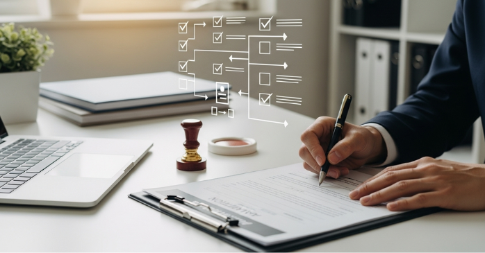 申請の流れ5ステップ