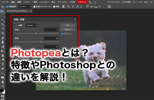 Photopeaとは？特徴やPhotoshopとの違いを解説！