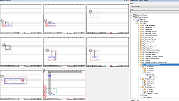 マクロで設計を再利用できる
