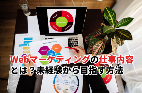 Webマーケティングの仕事内容とは？未経験から目指す方法を徹底解説
