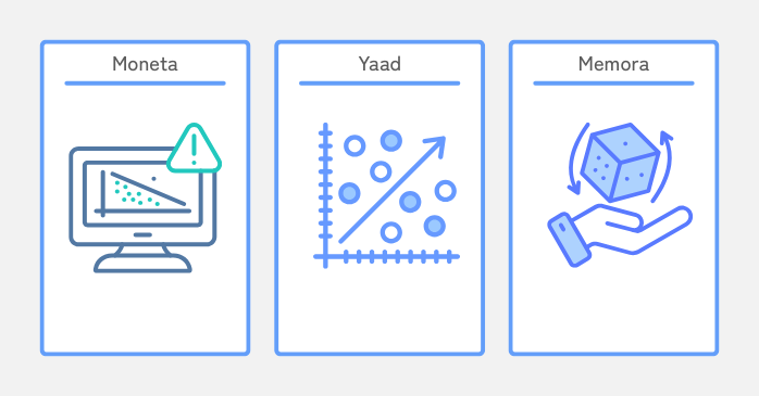 MIRASから生まれた3つの新モデル