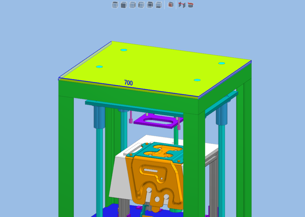 平面と平面の距離を測る