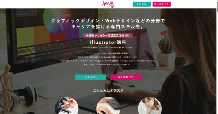 パソコン教室アビバ「Illustrator講座」