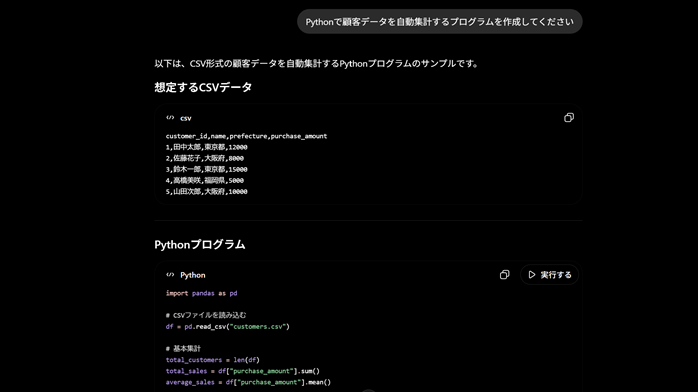 プログラム