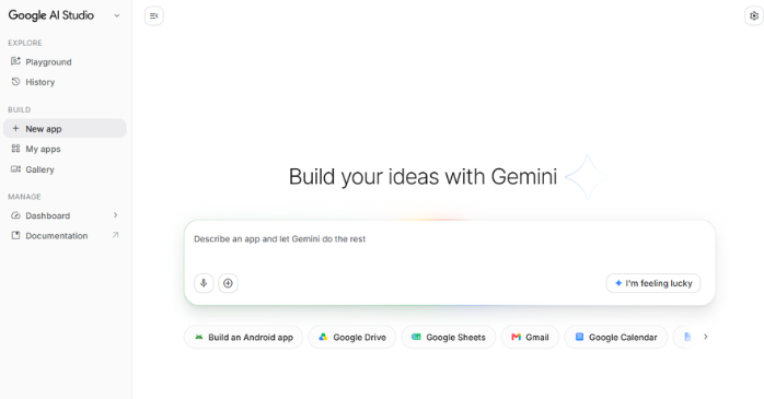 Google AI Studio