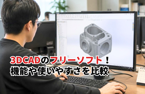 【2026】3DCADのフリーソフト7選！機能や使いやすさを比較