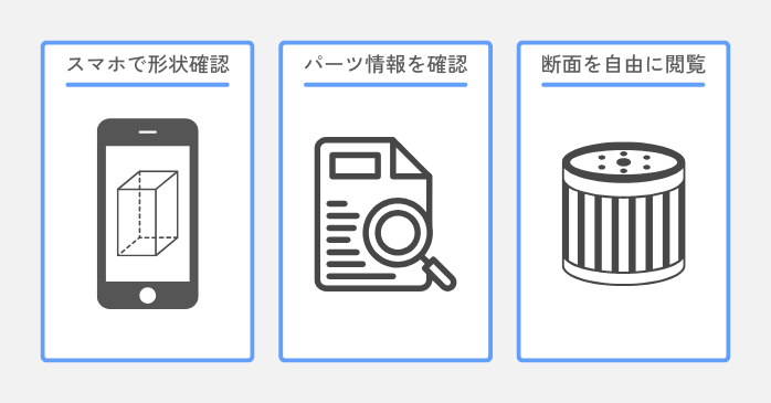 iCAD 3D Browserを使うメリット