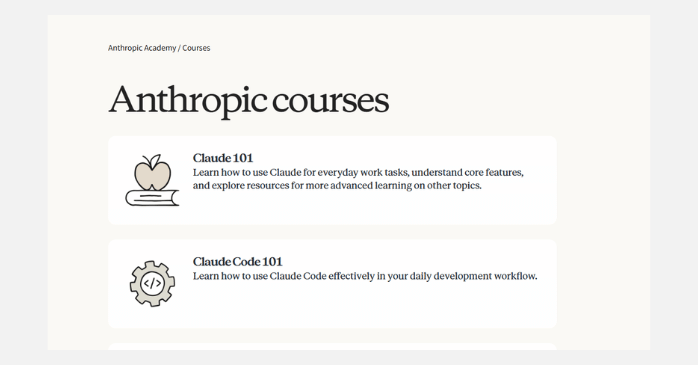 ②Courses