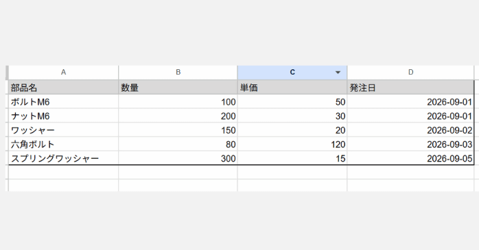 CSVデータに計算列を追加してみた