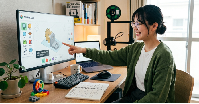分かりやすい3DCAD